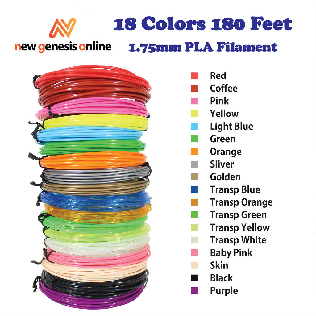 3d Pen For Kids,toys For Kids 3d Pen With 1.75mm Pla Filament Pack Of 12,  Each Color 10 Feet